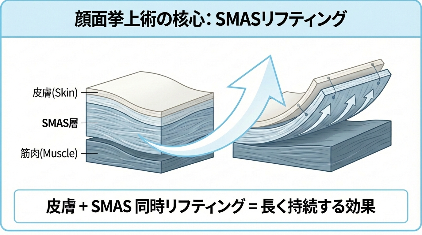 顔面リフト手術完全ガイド：整形外科専門医が教えるすべて