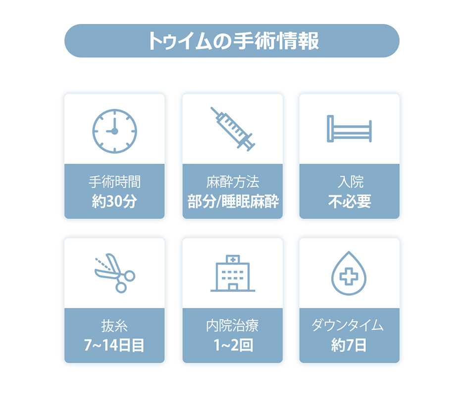 Dual Teuim cắt đuôi mắt + Tạo mắt cụp | Hướng tới đôi mắt kiểu chó con・mèo con | Phòng khám Miho Thẩm mỹ