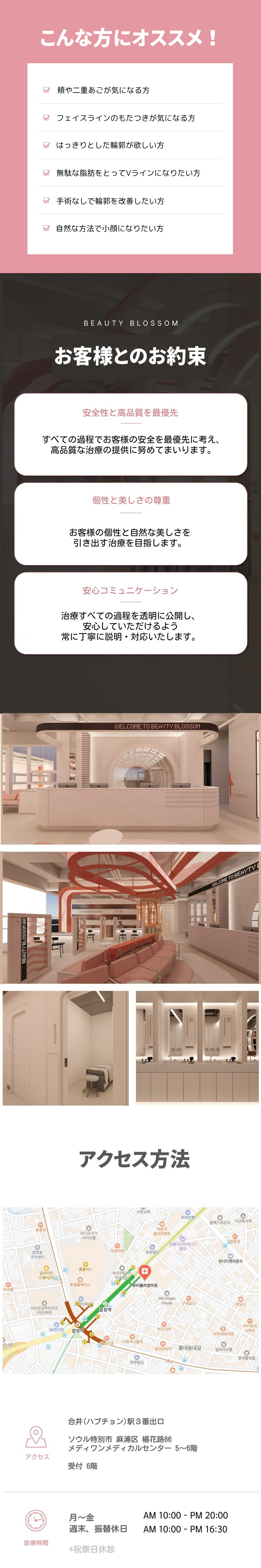 Tiêm tan mỡ tạo V-line | Chăm sóc mặt nhỏ không cần dao mổ | Beauty Blossom (Seoul Hapjeong)