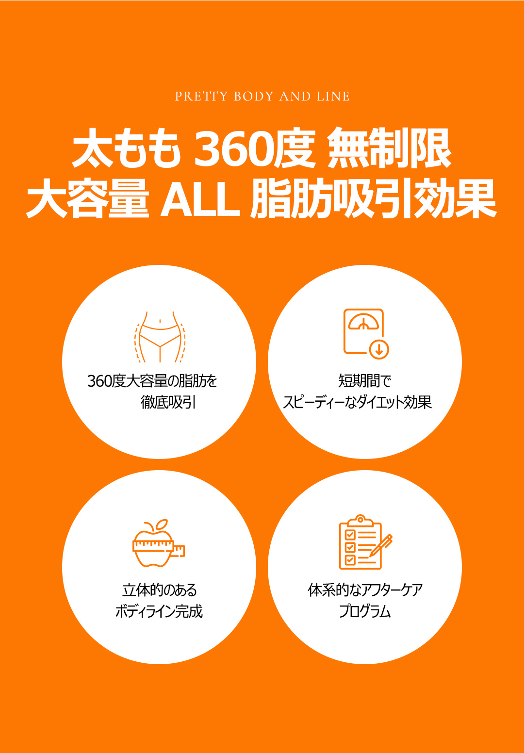 Hút mỡ đùi 360 độ hướng đến body line lý tưởng | VAT và phí gây mê bao gồm khoảng 130,000 yên | Line Jeongdap Clinic cách ga Nonhyeon 1 phút đi bộ