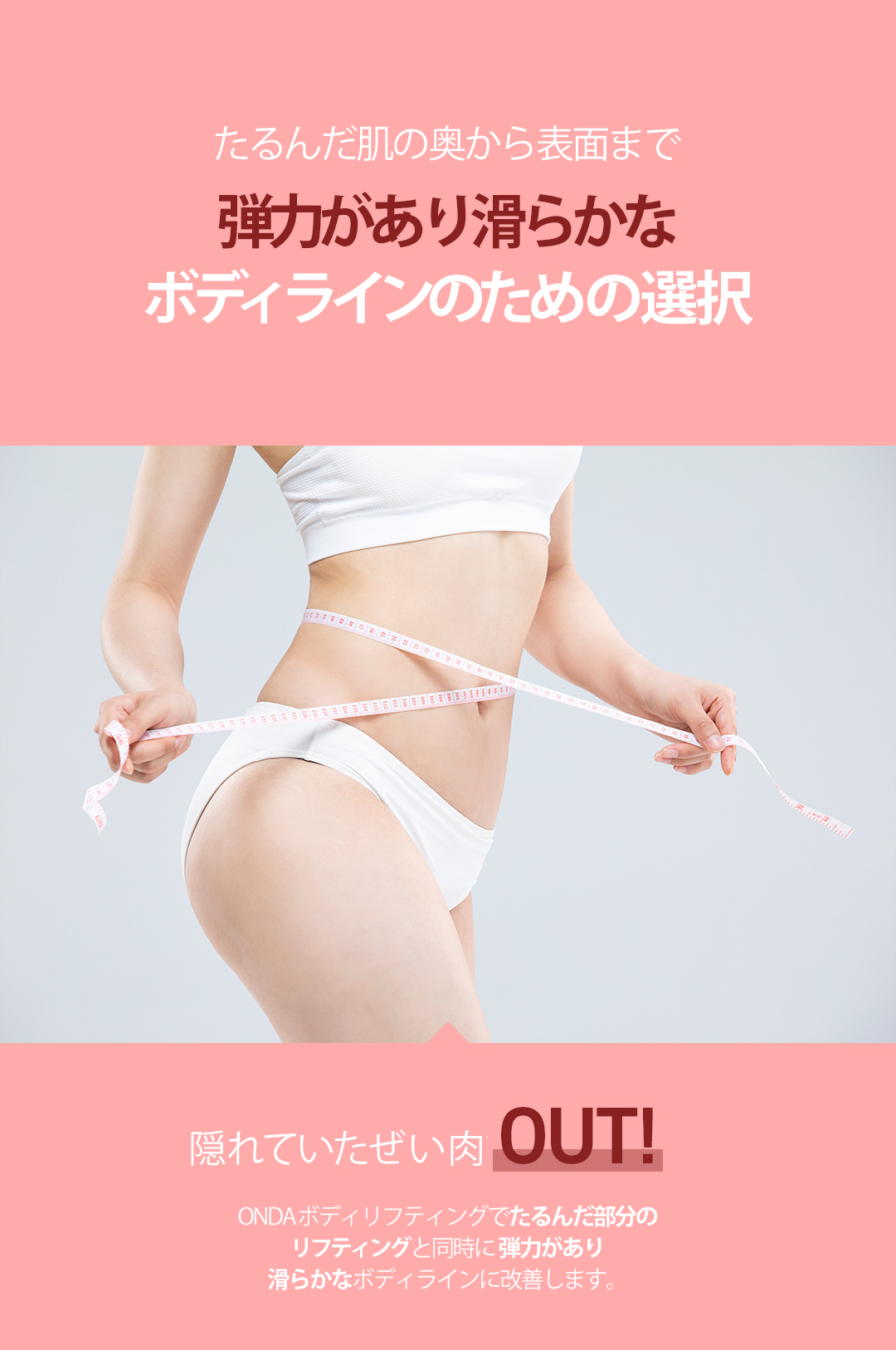 ONDA Body Lifting｜Nhắm đến body đàn hồi bằng sóng cực ngắn không phẫu thuật｜Phòng khám Cheongdam Dear Cheongdam-dong