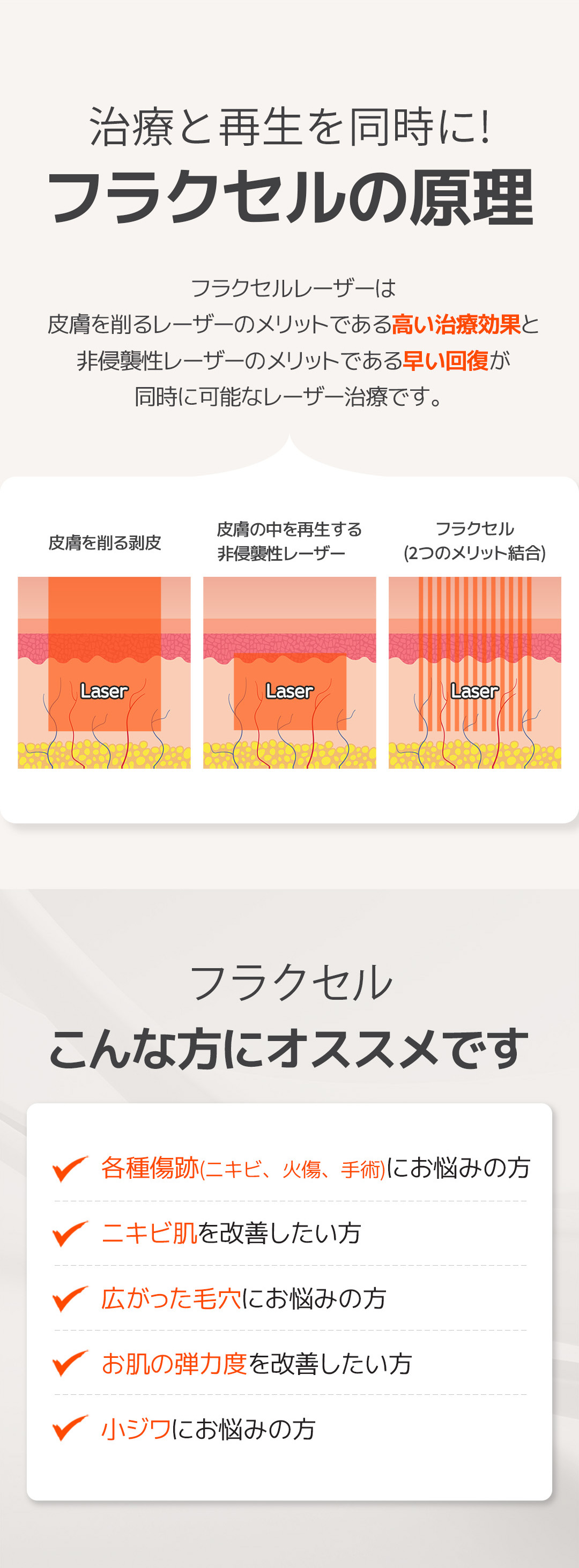 Gói chăm sóc mụn・lỗ chân lông | Aqua Peel × Laser Toning × Fraxel | Phòng khám Mikei ga Gangnam Seoul