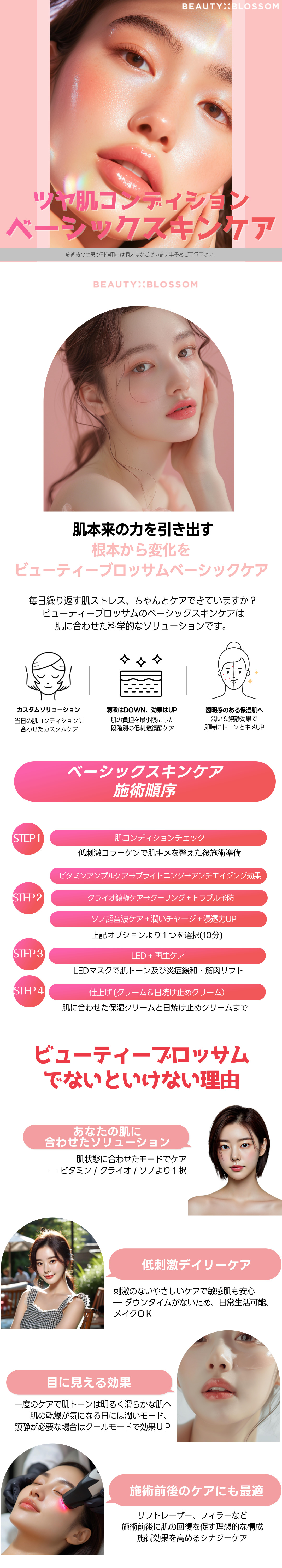 【4.763 yên】Điều trị chăm sóc da cơ bản｜Hướng đến làn da bóng, cải thiện da tại Viện Beauty Blossom Hongdae Seoul
