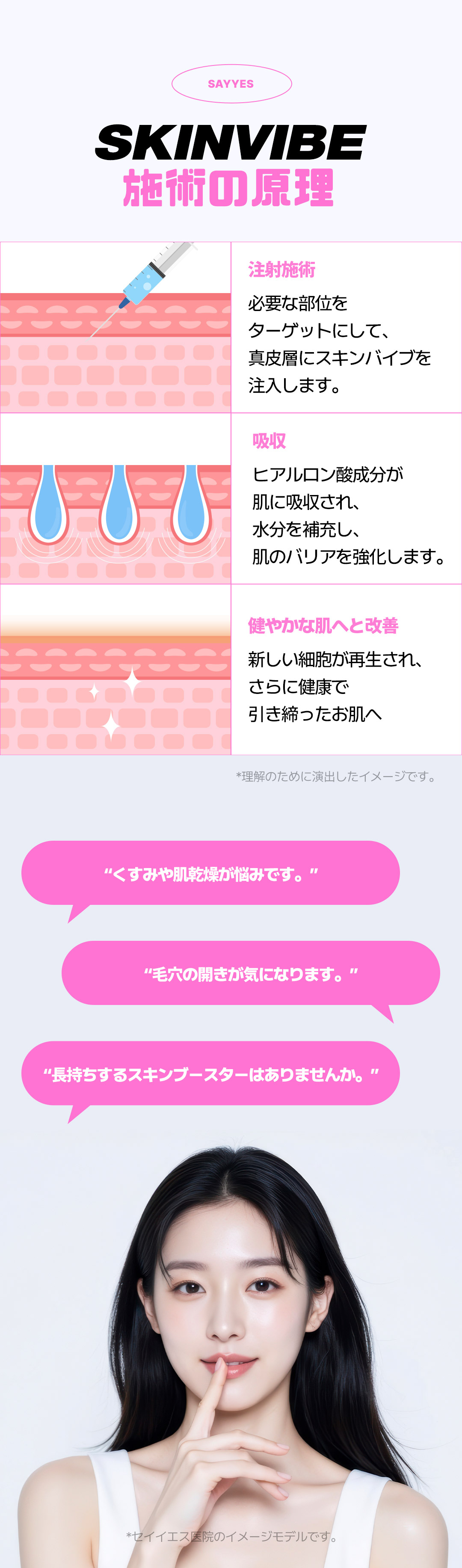 Liệu trình tiêm Hyaluronic Acid SkinVive hướng tới chăm sóc độ ẩm da