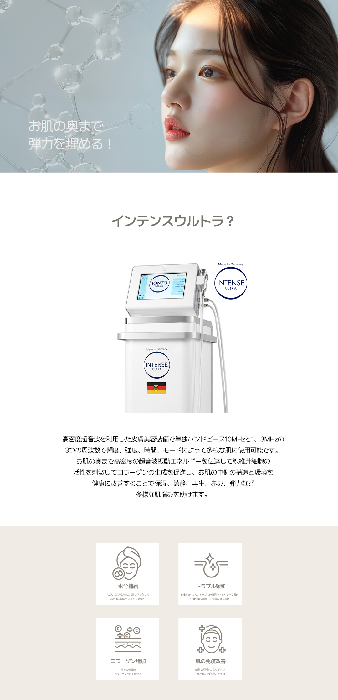 Intense Ultra｜Chăm sóc độ săn chắc và đàn hồi bằng siêu âm mật độ cao từ Đức｜Phòng khám Jfeel Hongdae