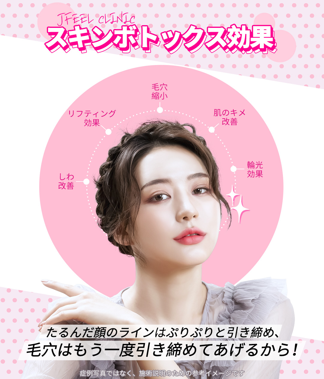 Skin Botox Phòng khám Jfeel Hongdae｜Thủ thuật da đẹp hướng đến cải thiện độ căng da trán・vùng mắt【Từ 7.145 yên】