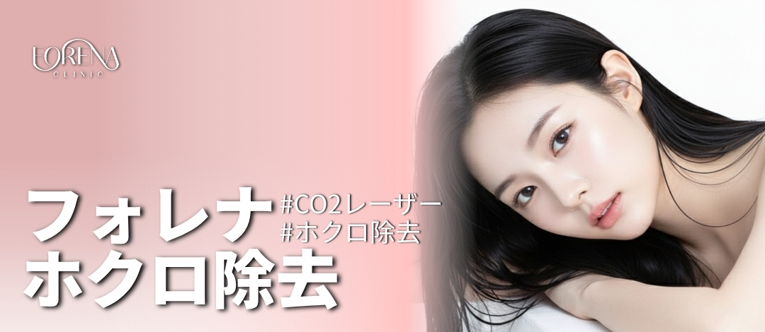 【1.191 yên】Xóa nốt ruồi tùy chỉnh bằng laser CO2 | Phòng khám Forena