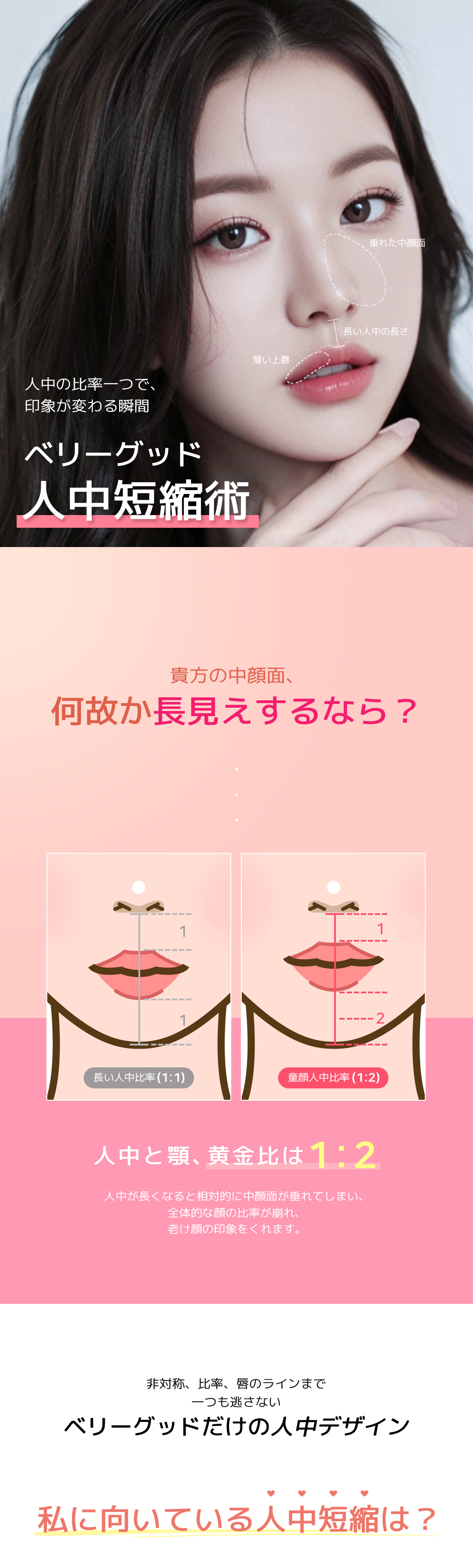 Hướng đến cải thiện cân bằng giữa mặt với phẫu thuật rút ngắn nhân trung | Liệu pháp tùy chỉnh hỗ trợ phương pháp đóng