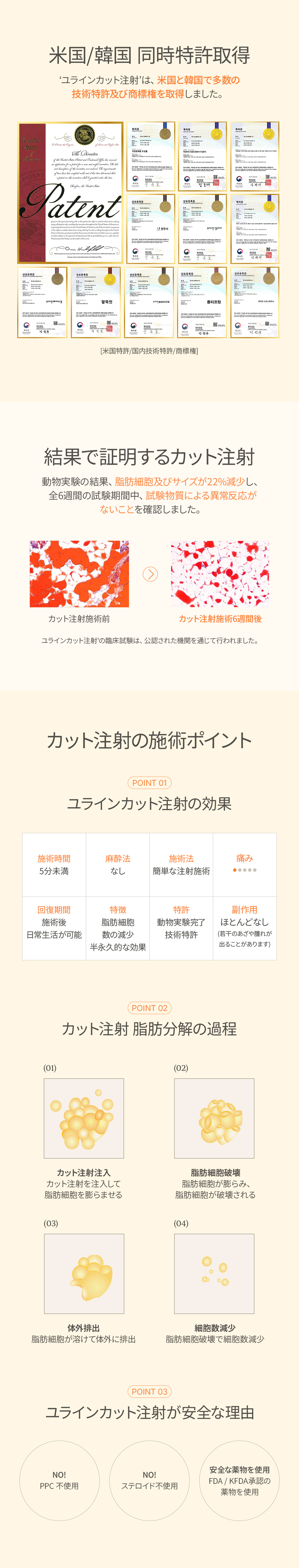 Uline Clinic Hàn Quốc | Tiêm V Cut (tan mỡ) nhằm cải thiện đường viền khuôn mặt | Apgujeong, Gangnam