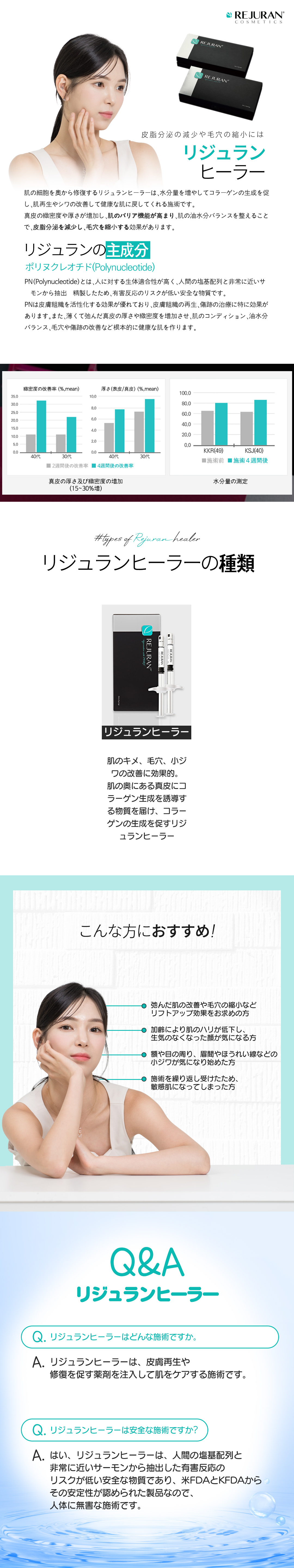 Tái tạo da, Rejuran Healer