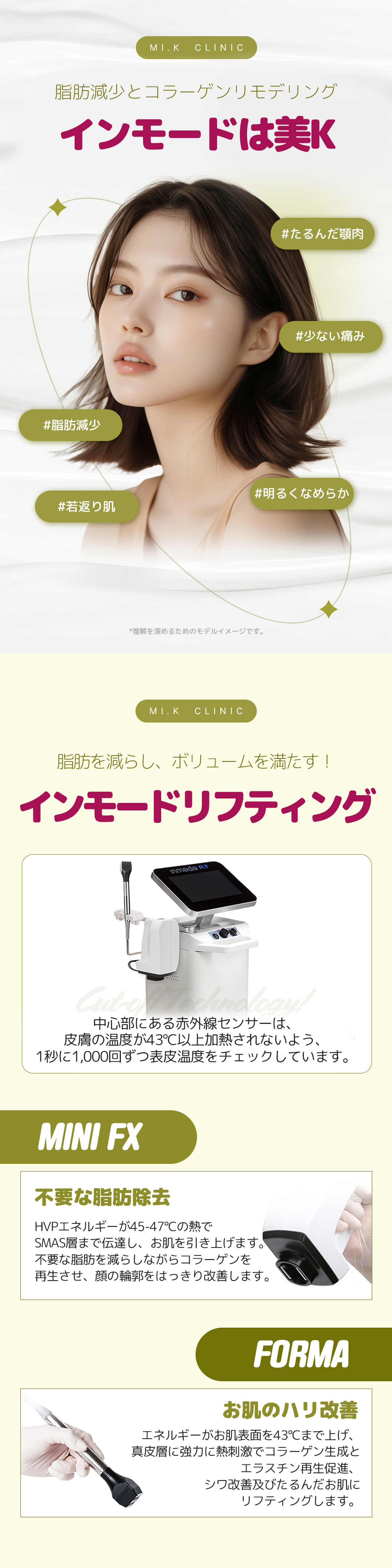 Volnewmer & InMode | Nâng cơ cao tần chăm sóc độ săn chắc & đàn hồi | Phòng khám MiK