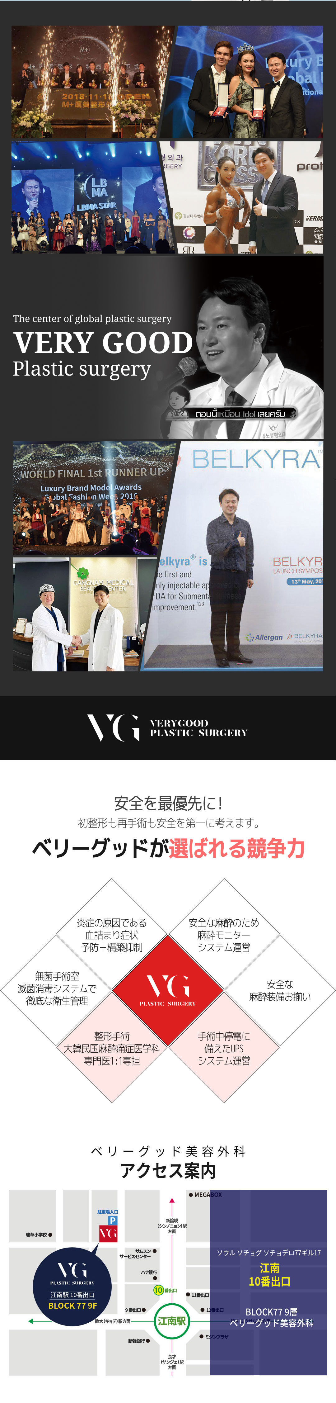 Hút mỡ hướng tới đường viền cơ thể lý tưởng｜Hàn Quốc Very Good Plastic Surgery｜Ga Gangnam 1 phút・thủ thuật bác sĩ chuyên khoa