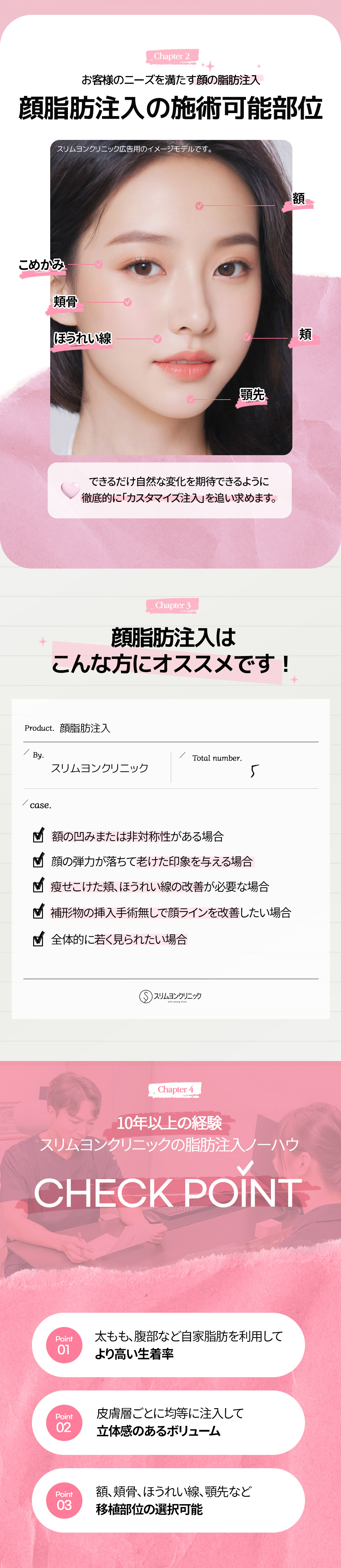 Ghép mỡ mặt｜Seoul Myeongdong Slim Yong Clinic｜Thủ thuật tùy chỉnh hướng tới cải thiện volume tự nhiên