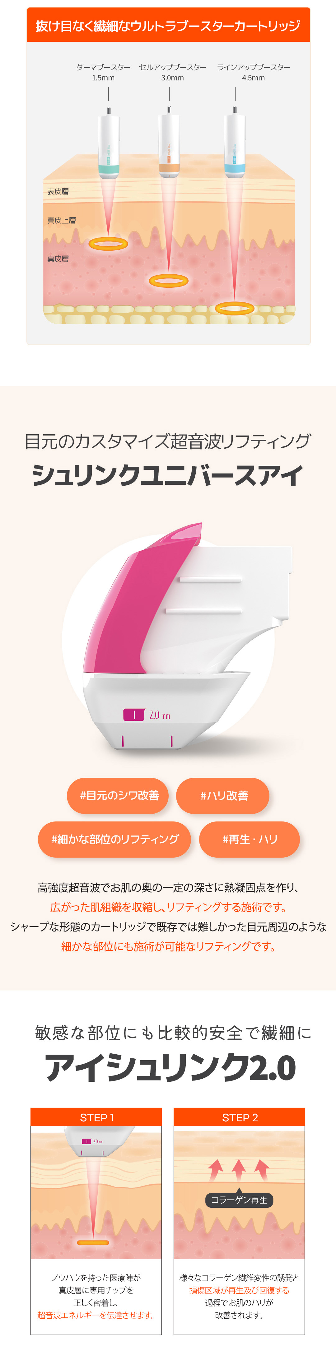 Shrink Universe 100 shot | Nâng cơ siêu âm hai chiều cải thiện chảy xệ | Phòng khám MiK Gangnam