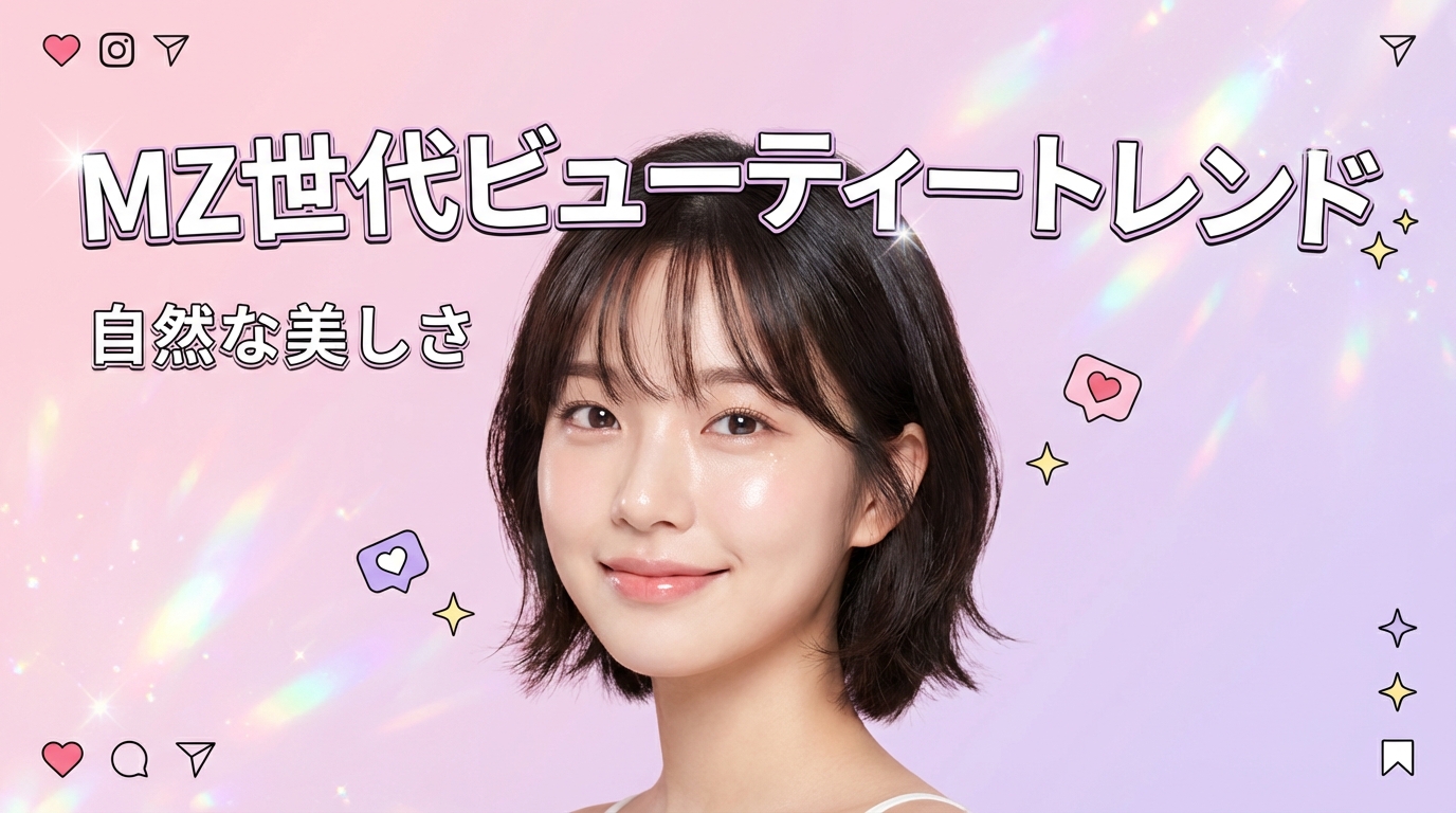 MZ世代ビューティートレンド完全ガイド：韓国発の最新美容法で自然な美しさを手に入れる
