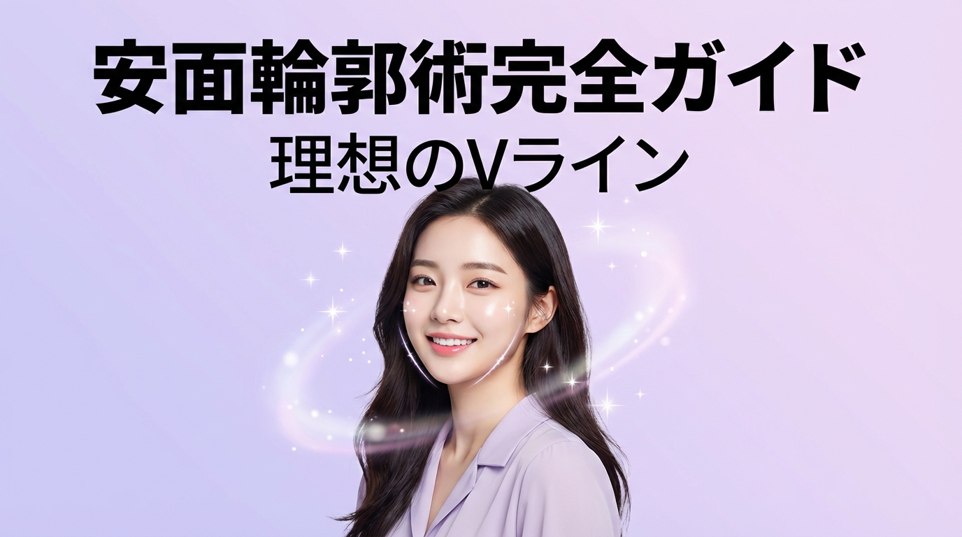 安面輪郭術完全ガイド｜頬骨縮小・エラ削り・Vライン形成の全てを徹底解説